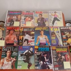 🔥🔥🔥🔥🔥Bruce Lee Magazine Collection SomeWorth $100 By Themselves