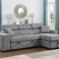 Bonaterra Reversible Sectional - All Colors In Stock