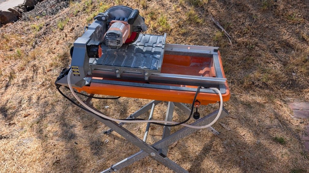 Ridgid Wet Tile Saw