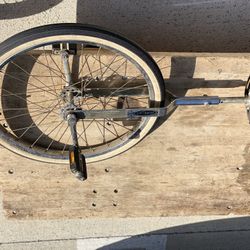 Vintage Schwinn Unicycle With O