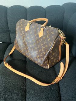 AUTHENTIC/REAL Louis Vuitton Speedy 35 Bandoulière