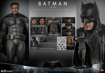 Hot Toys MMS731 Batman 2.0 (Collector Edition) Dawn Of Justice 1/6 Figure
