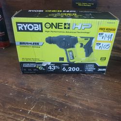 Ryobi Hp 18v 5/8 Rotary Hammer 