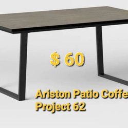 Brand New Ariston Patio Coffe Table Project 62