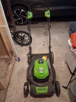 Greenworks 21" Electric Push Mower