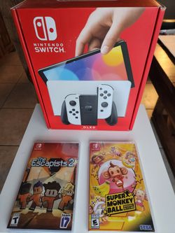 Nintendo Switch OLED Game Bundle (New)