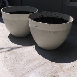 Flower Pots Plastic 