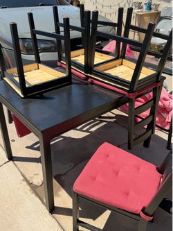 Table with chairs