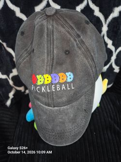 Pickleball Graphic Baseball Cap