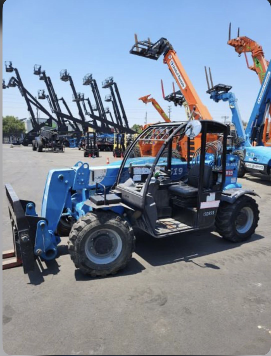 Genie forklift 5K capacity