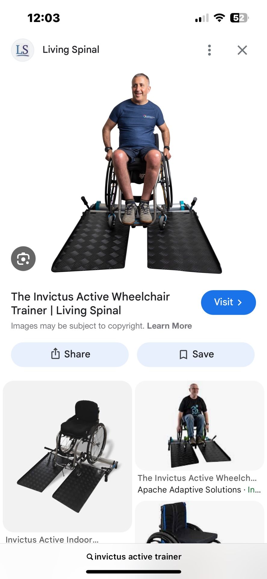 Wheelchair Exercise Machine