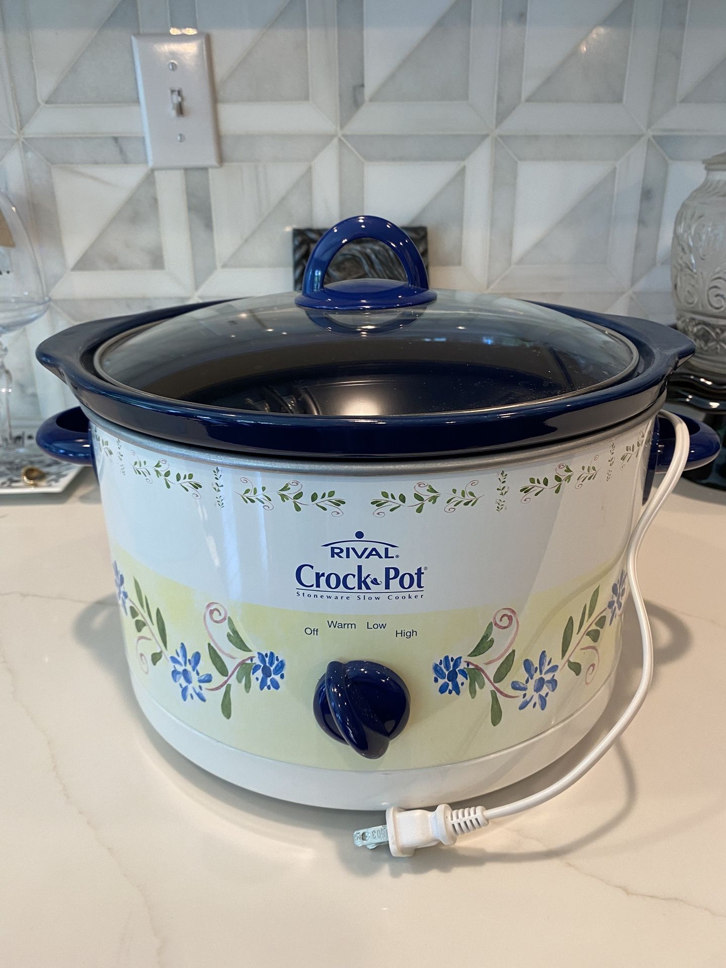 Rival 5 qt Crock-Pot Slow Cooker Model 33551 (barely used - owners guide included
