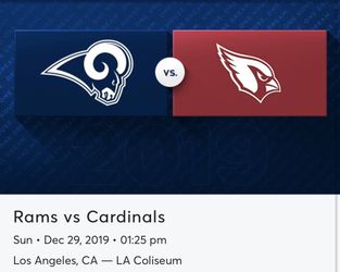 Rams LAST GAME at the Coliseum!!! OBO