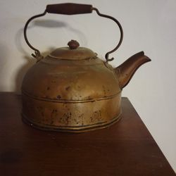 Antique Copper Kettle 