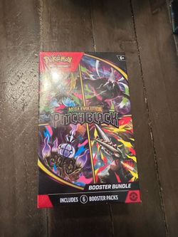 Pokémon Pitch Black Booster Box a bundle