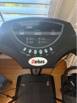 Vibration plate exercise machine
