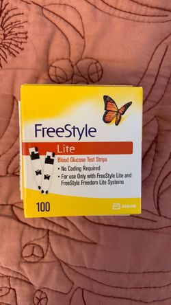 FreeStyle test strips 100 count $30