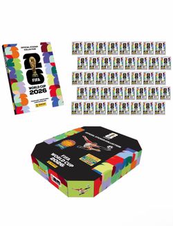 🔥 FIFA World Cup 2026 Panini Stadium Collector Box + Album hardcover | Black,Fuchsia and other Parallels 🔥