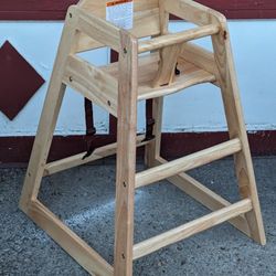 highchair HEAVY SOLID WOOD 