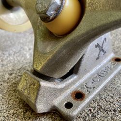 Longboard - X Caliber Trucks with Cadillac Wheels