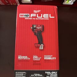 Milwaukee 3/8” Compact Impact Wrench W Friction Ring 