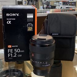 Sony FE 50mm F1.2 GM 