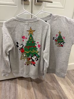 Mickey & Minnie Disney Christmas Sweatshirts Crewneck