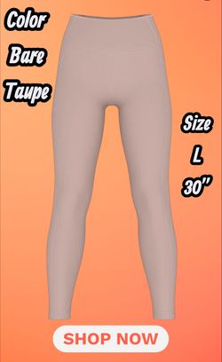 High Rise Pocket Leggings by Victoria Secret Size L