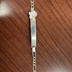 Child’s New Sterling Silver Bracelet (.925)