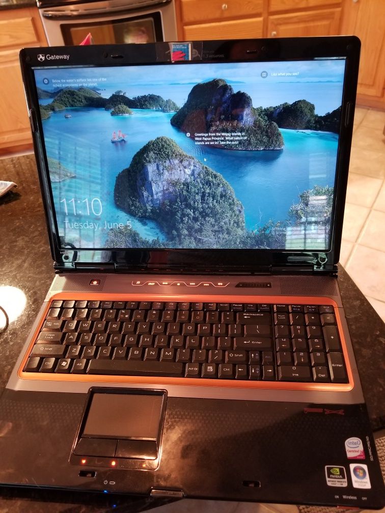 Gateway FX MS2252 P-7807u Gaming Laptop