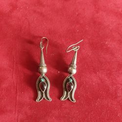 Sterling Silver Red Jasper Earrings