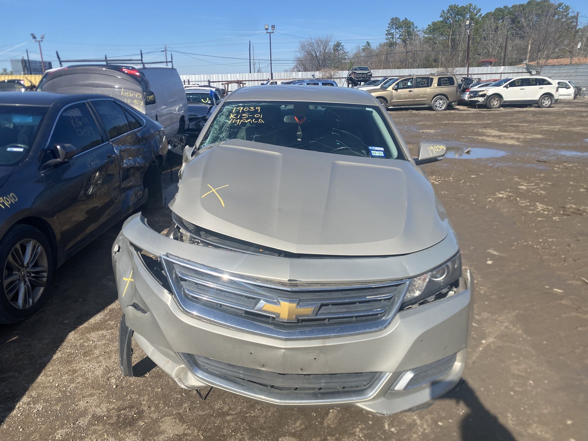 2015 CHEVY IMPALA 2.5 FOR PARTS/PARA PARTES