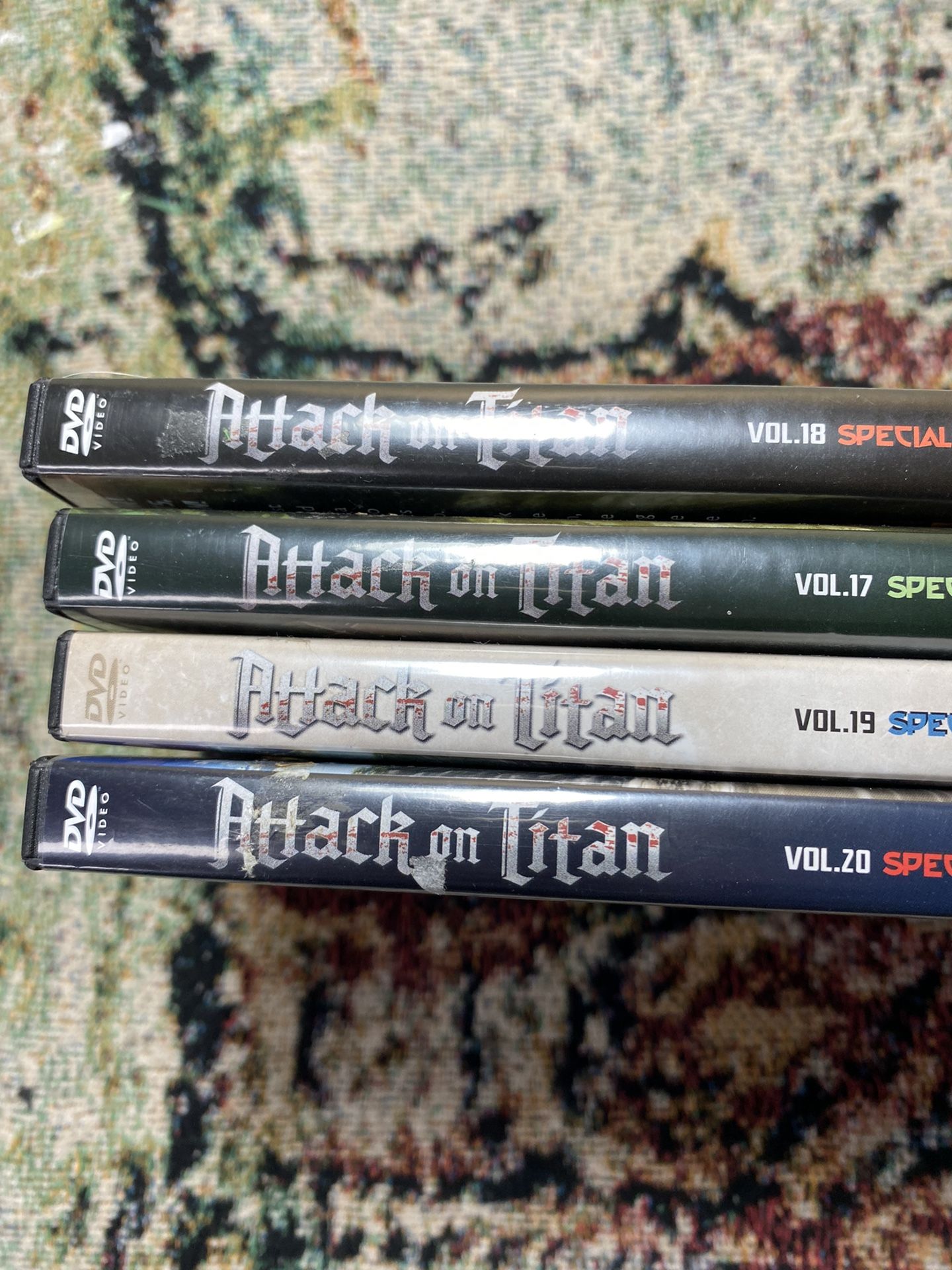 Attack On Titan DVDs