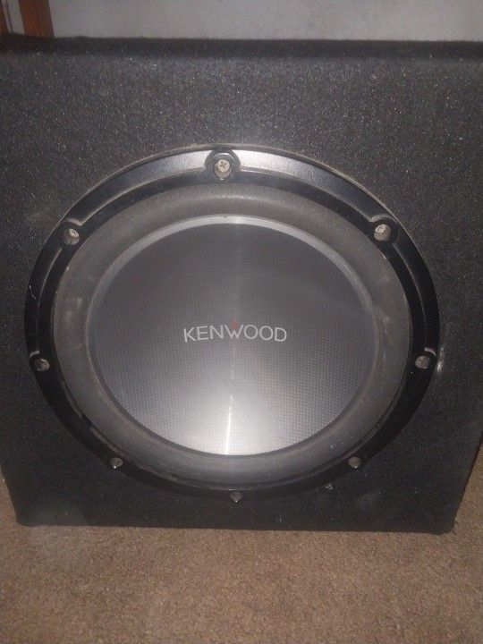 Kenwood 12" Sealed Subwoofer