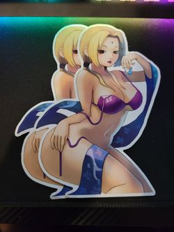 Naruto Tsunade Medium Stickers