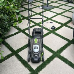 Lawn Mower & Weed Trimmer 