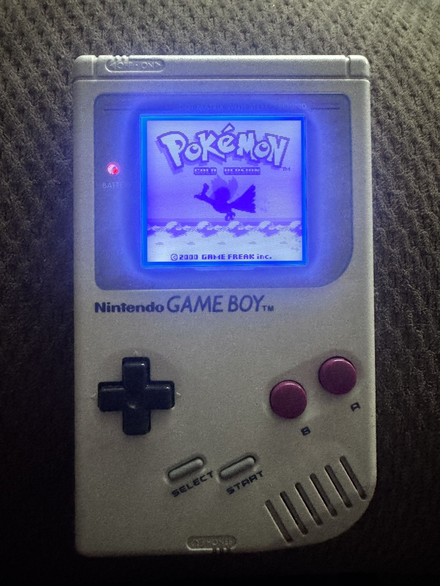 Modded Gameboy Includes Flash Cart With All Games