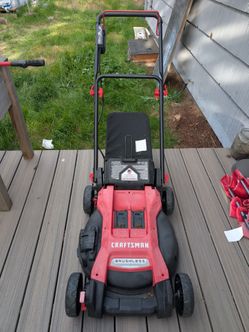 Craftsman electric lawnmower
