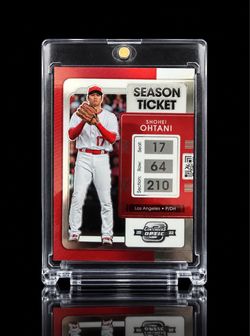 2022 Contenders Optic Shohei Ohtani Season Ticket