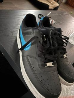 Nike Air Force 1 Low Black Blue Sneakers