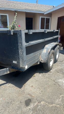 12x7 Dump trailer