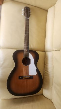 1965 silvertone acoustic guitar