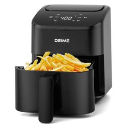 DEIME Compact Air Fryer 2.8 Qt – Digital – Open Box