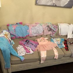 Girls Pjs Size 6