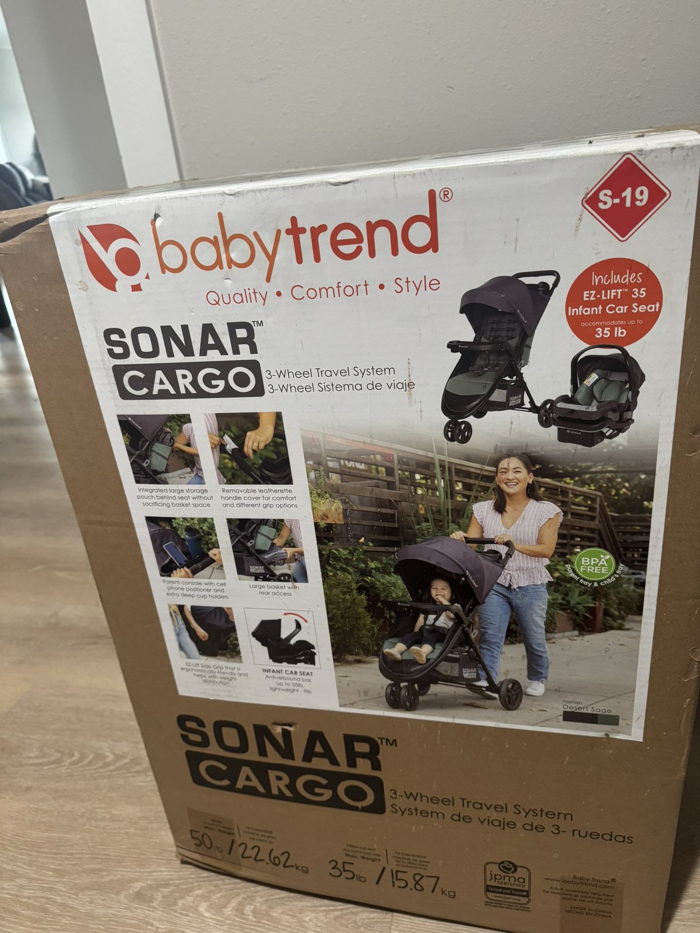 Baby Trend EZ- Lift + Infant Car seat