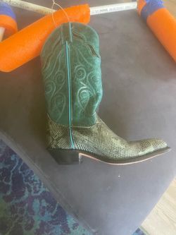 Cowboy boot single boot
