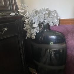 Black Decorative Vase