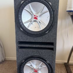 2 X 12” Kicker Subwoofers + Alpine Amplifier 500W RMS
