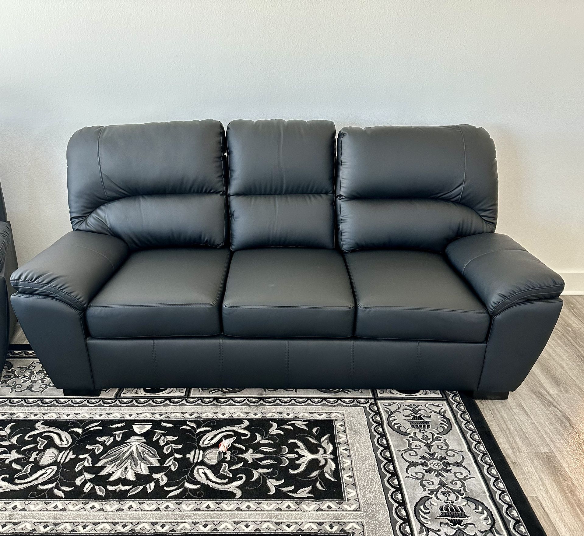 🔥NEW ARRIVAL🔥 Tiffany 3-PC Leather Sofa Set