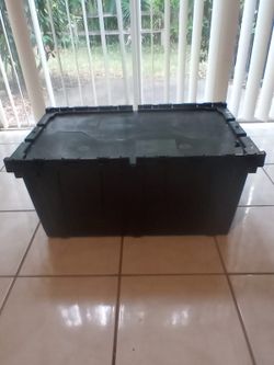 Heav duty plastic box